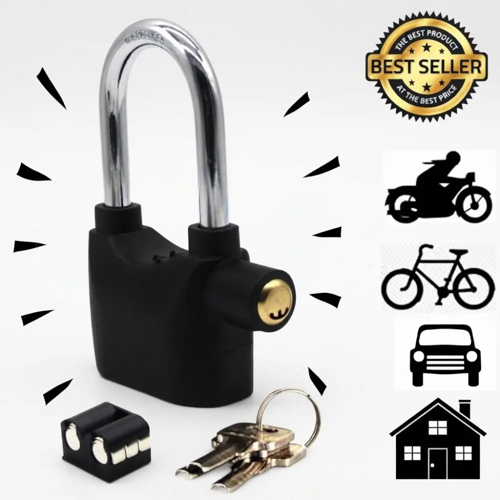 Bike & Door Security Alarm Lock (Big Size)