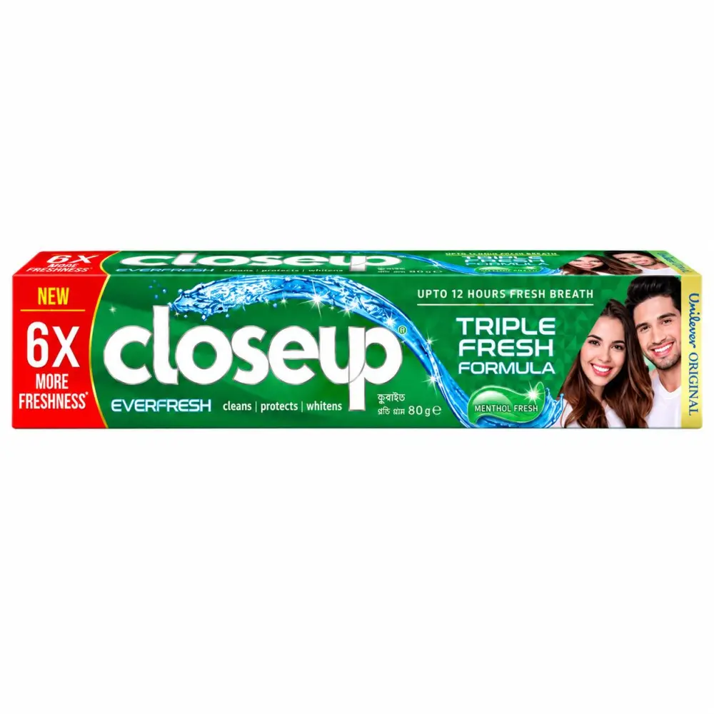 Closeup Toothpaste