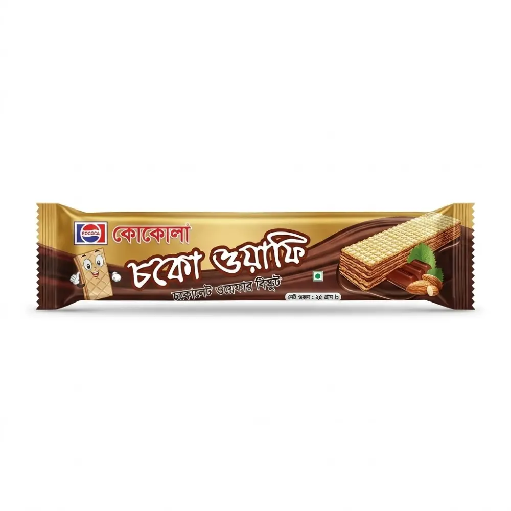 Cocola Choco Wafer Chocolate Wafer Biscuit 25gm