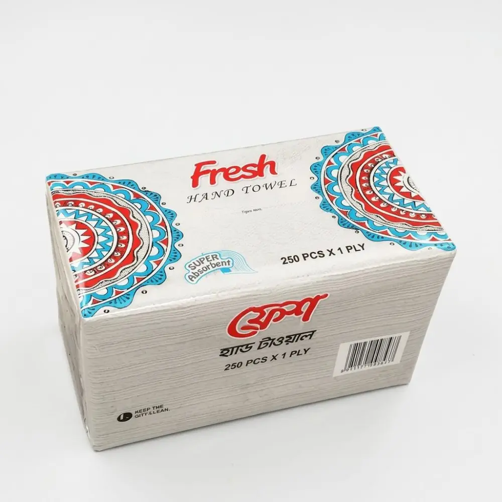 Fresh Hand Towel (250X1 Ply)