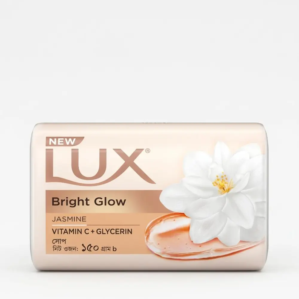 Lux Soap Bar Bright Glow 150 gm