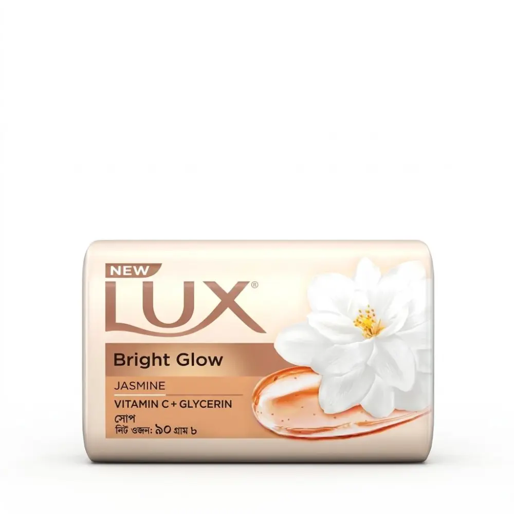 Lux Soap Bar Bright Glow 90 gm