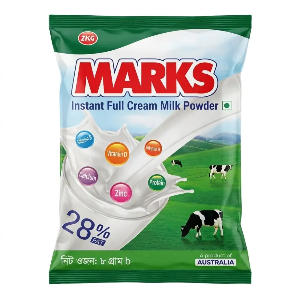 Marks Instant Full Cream Milk Powder 8gm