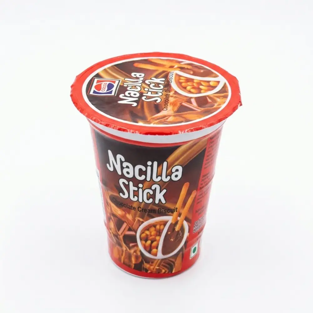 Nacilla Stick Chocolate Cream Biscuit Cup