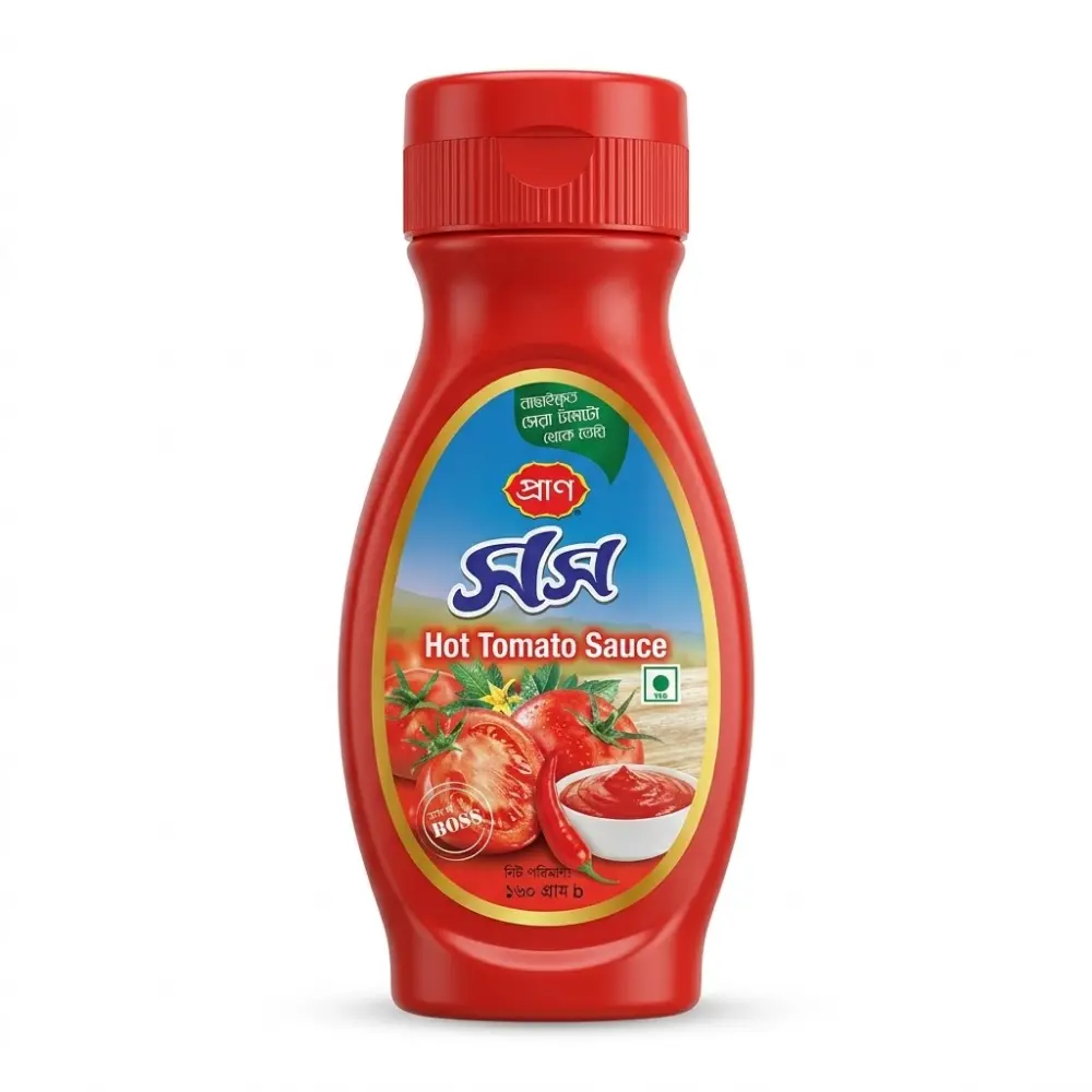 Pran Hot Tomato Sauce Squeeze Bottle 160gm
