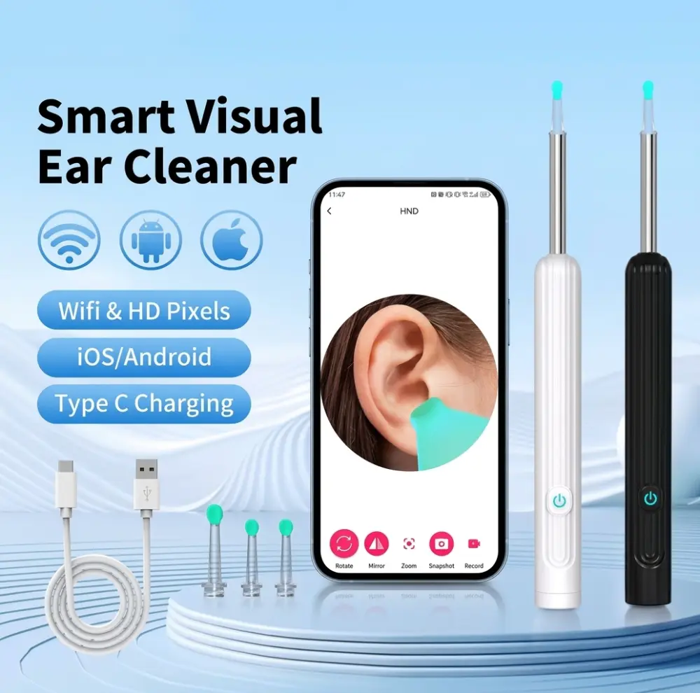 Smart Visual Ear Cleaner with HD Camera LED Light