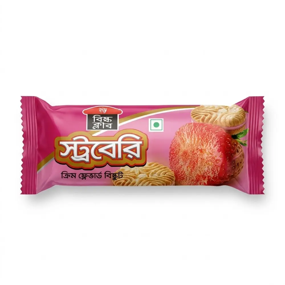 Strawberry Cream Flavored Biscuit
