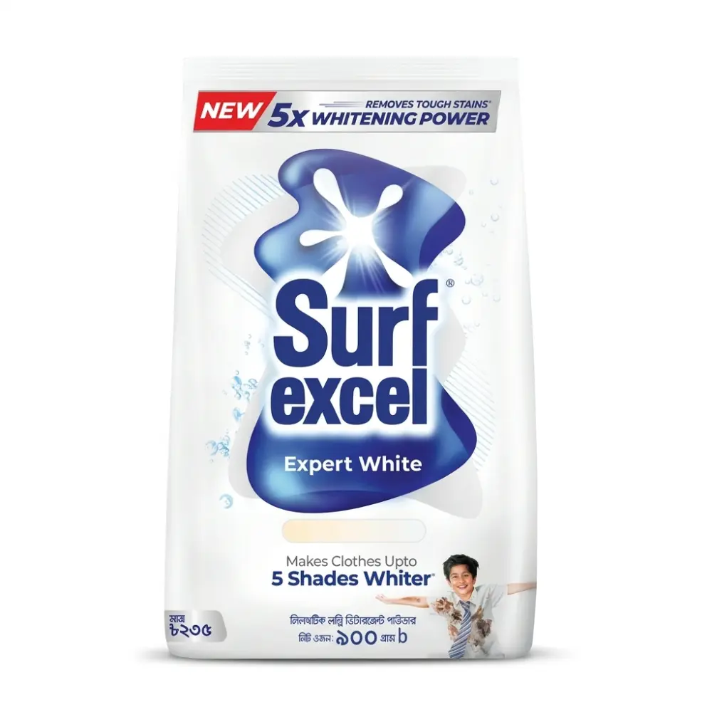 Surf Excel Expert White Detergent Powder 900 gm
