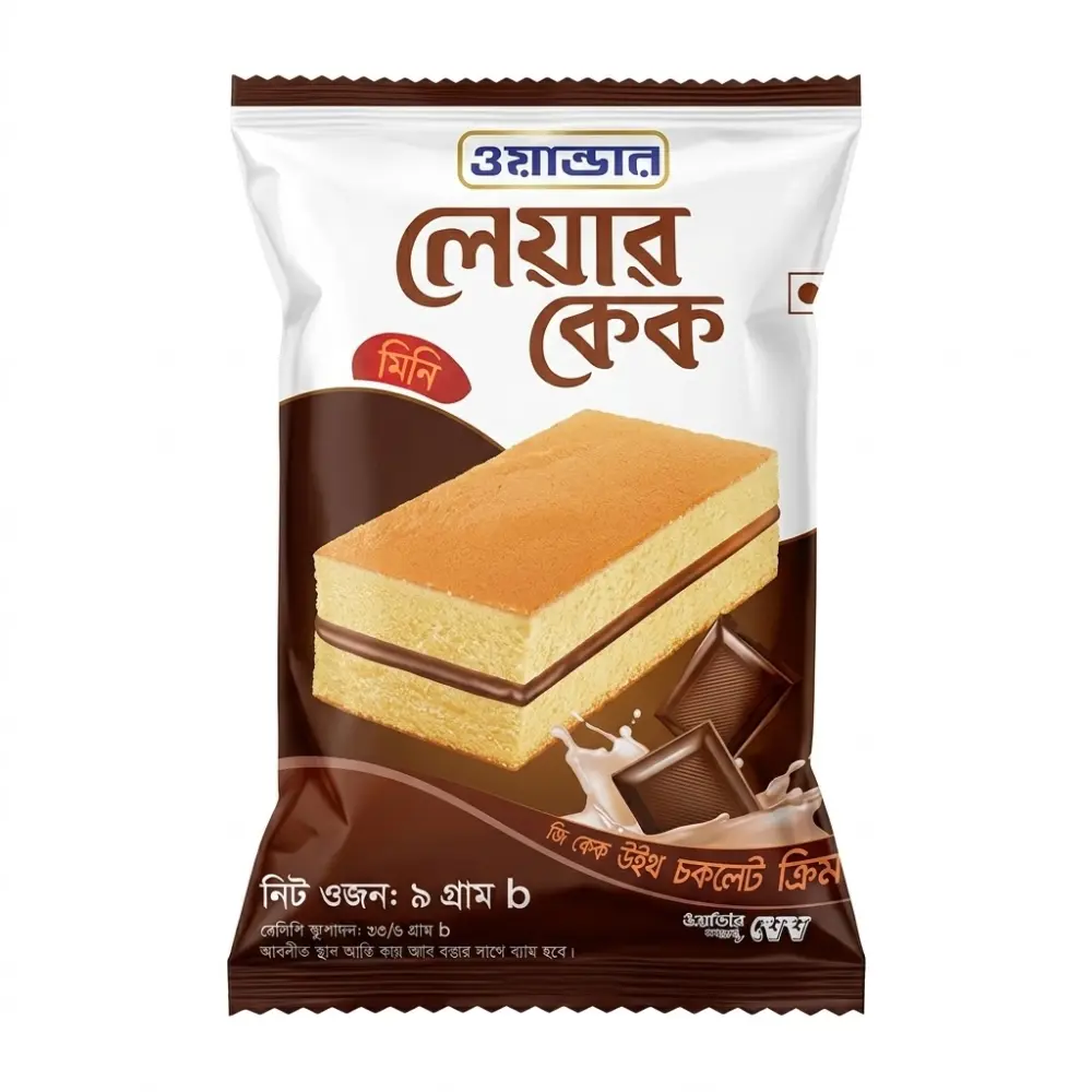 Wonder Mini Layer Cake Chocolate Cream 9gm