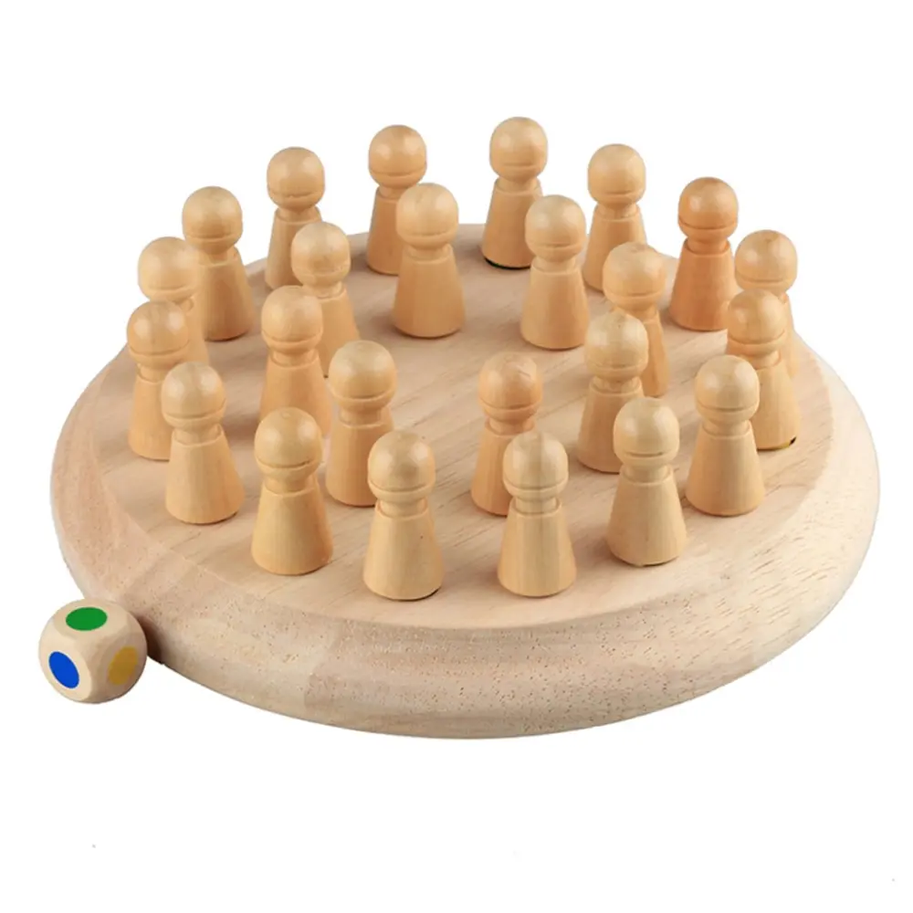 Wooden Memory Match Stick Chess Game